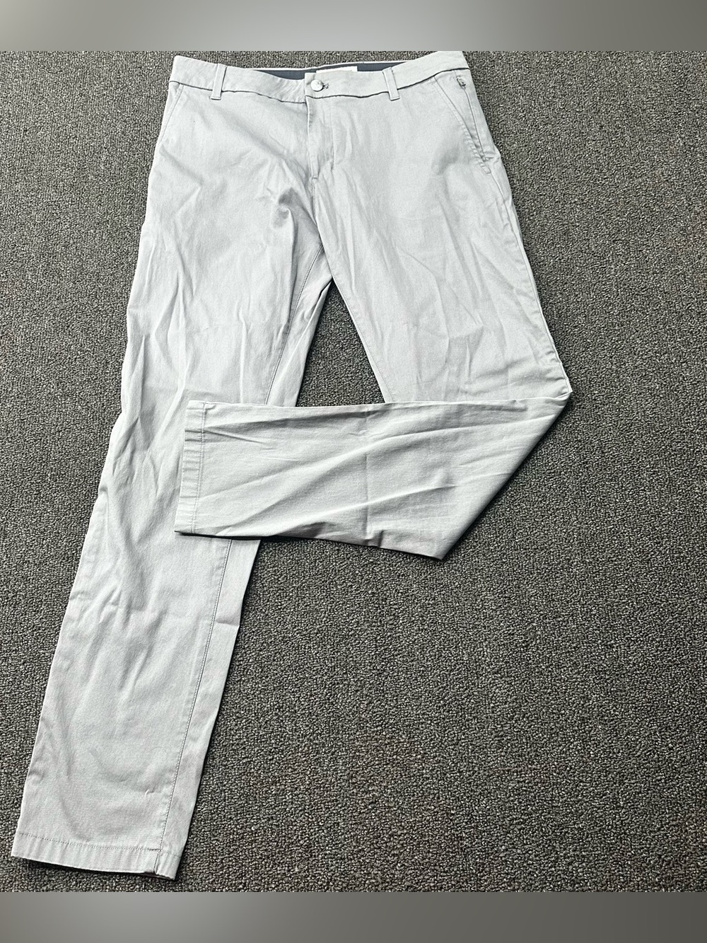 Birddogs Pants Mens 32x32 Gray Chino Golf Stretch Casual Performance